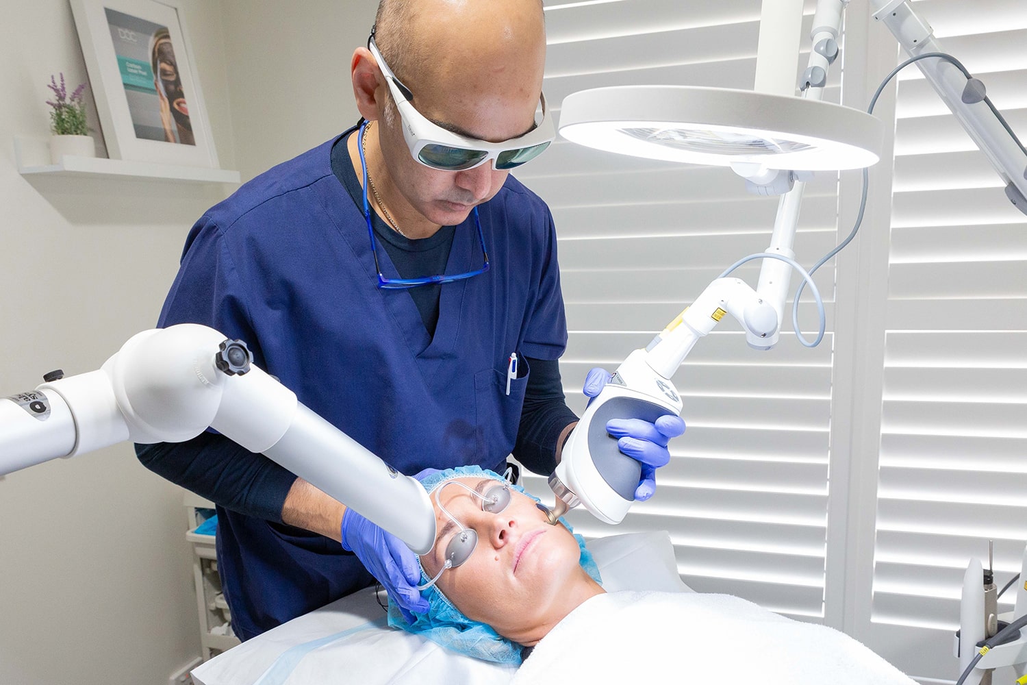 Upper Lip Lines and Under Eye Wrinkles Rejuvenation - 1